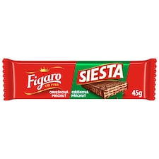 Figaro Siesta oplatka oříšková 45g