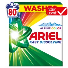 Ariel Alpine Color Prací Prášek, 4.4kg, 80 Praní