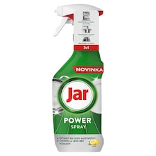 Jar Power Spray, 3v1, Víceúčelový Sprej Na Nádobí A Do Kuchyně, Citronová Vůně, 2x500 ml