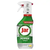 Jar Power Spray, 3v1, Víceúčelový Sprej Na Nádobí A Do Kuchyně, Citronová Vůně, 2x500 ml