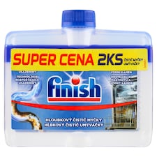 Finish Fresh hloubkový čistič myčky 2 x 250ml