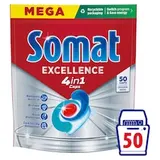 Somat Excellence 4in1 kapsle do automatické myčky na nádobí 50 ks 950g