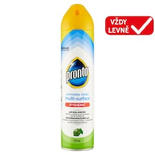 Pronto Everyday Clean Multi-Surface aerosol proti prachu limetka 250ml