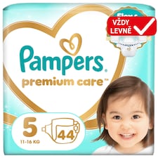 Pampers Premium Care Velikost 5, 44 Plenek, 11kg-16kg