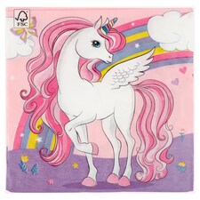 Decorata Party Jednorožec ubrousky 2-vrstvé 33 x 33 cm 20 ks