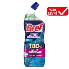 Bref Auto Active Gel Aqua Fresh WC čistič 750ml