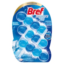 Bref Brilliant Gel All in 1 Arctic Ocean WC blok 3 x 42g