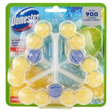 Domestos Power 5 Lime 3 x 50g