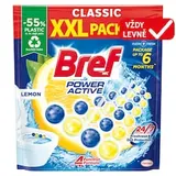Bref Power Active Lemon tuhý WC blok 6 x 50g (300g)