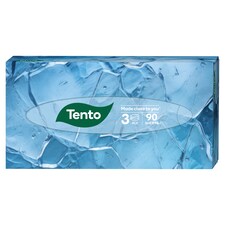 Tento Krabička s kapesníčky 3-vrstvé 90 ks