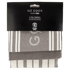 Go Cook Utěrka 55 cm x 70 cm 3 ks