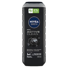 Nivea Men Active Clean 3 v 1 Sprchový gel 500ml