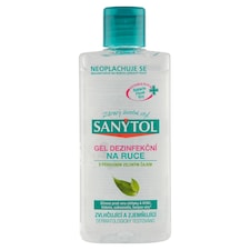 Sanytol Gel dezinfekční na ruce s přírodním zeleným čajem 75ml
