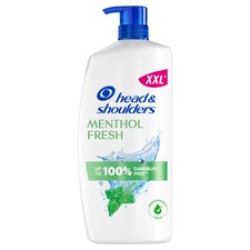 Head & Shoulders Menthol Fresh Šampon proti Lupům, 800 ml Pumpička. Každodenní Použití
