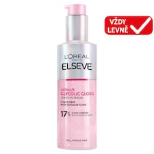 L´Oréal Paris Elseve Glycolic Gloss bezoplachové sérum s kyselinou glykolovou, 150 ml