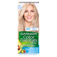 Garnier Color Naturals permanentní barva na vlasy 111 Superzesvětlující popelavá blond,  60 +40 +12