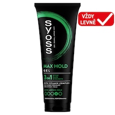Syoss Max Hold 3v1 stylingový gel na vlasy 250ml