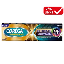 Corega Power Max Ultimate All in 1 fixační krém pro zubní náhrady 40g