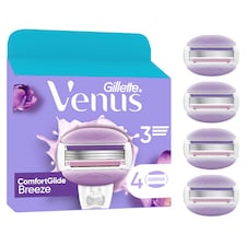 Gillette Venus ComfortGlide Dámské Holicí Hlavice Breeze, Náhradní Holicí Hlavice