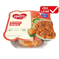 HAMI masozeleninový talířek Boloňské špagety 230g