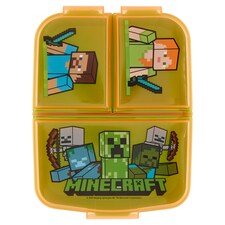 Stor Minecraft Multi Comparment svačinový box