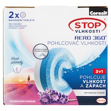 Ceresit Stop Vlhkosti Aero 360° náhradní tablety levandulová zahrada 2 x 450g (900g)