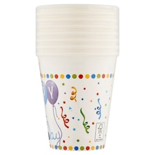 Decorata Party Papírové poháry 200 ml 8 ks