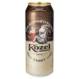 Velkopopovický Kozel Černý pivo výčepní tmavé 500ml