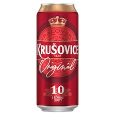 Krušovice 10 plech 0,5l