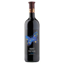 Motýl Modrý Portugal suché červené víno 0,75l