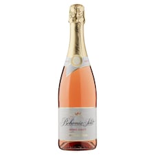 Bohemia Sekt Rosé Brut jakostní šumivé víno růžové 0,75l