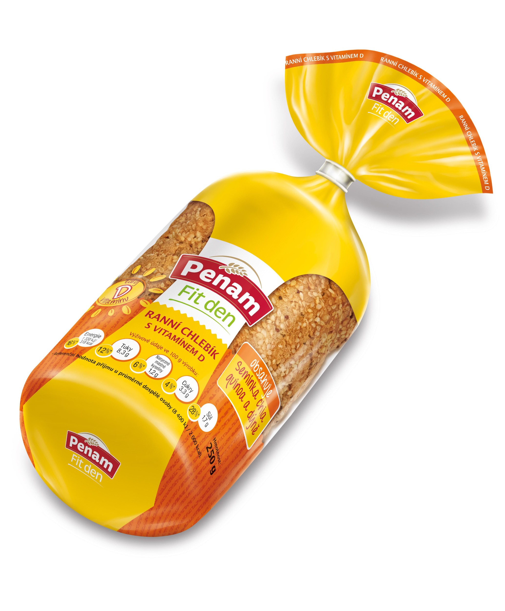 Penam Ranní chlebík s vitamínem D 250g