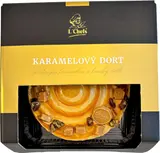 L'Chefs Karamelový dort se slaným karamelem a kousky datlí 600 g
