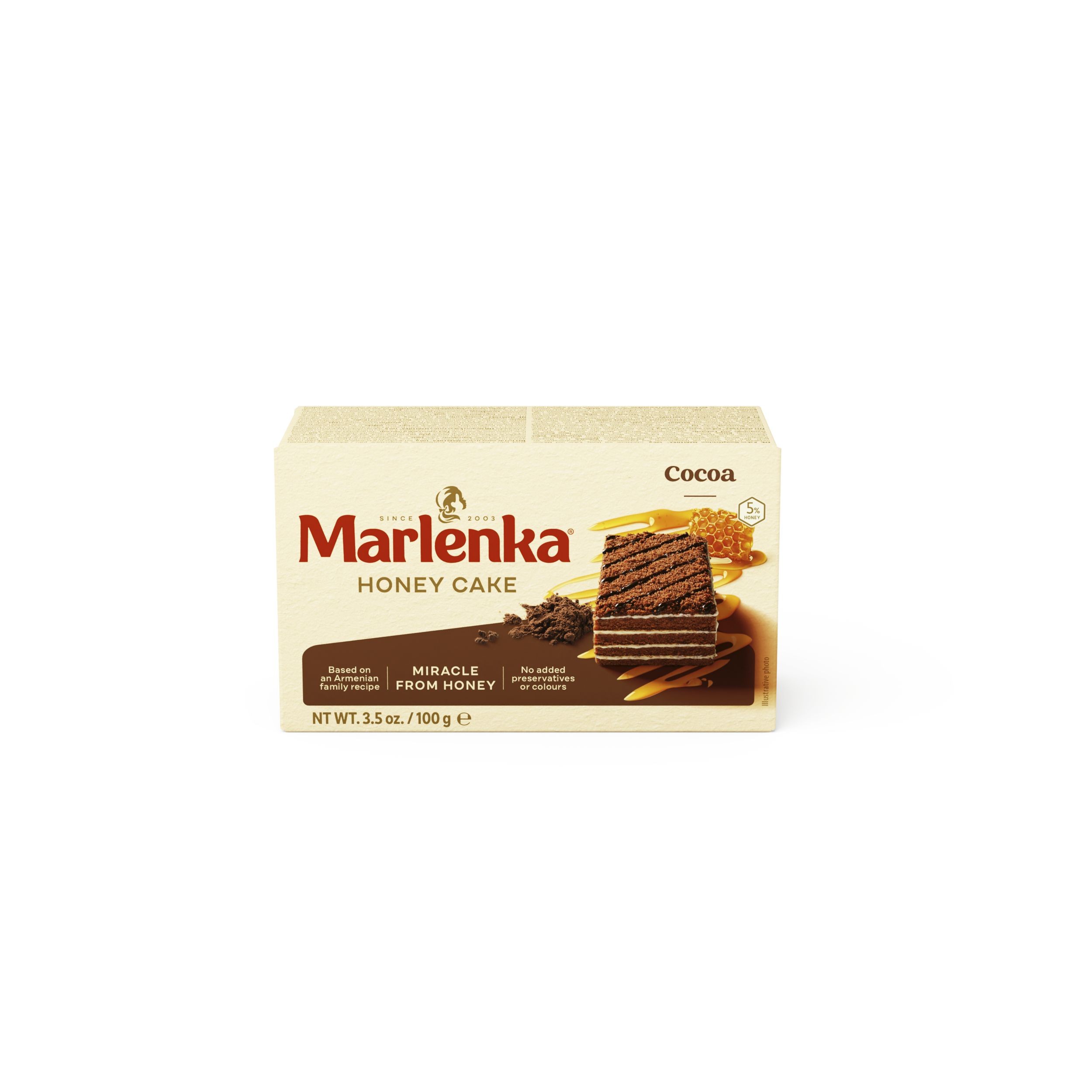 Marlenka Kakaový dortík s vlašskými ořechy 100 g