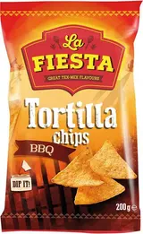 La Fiesta Tortilla Chips BBQ 200 g