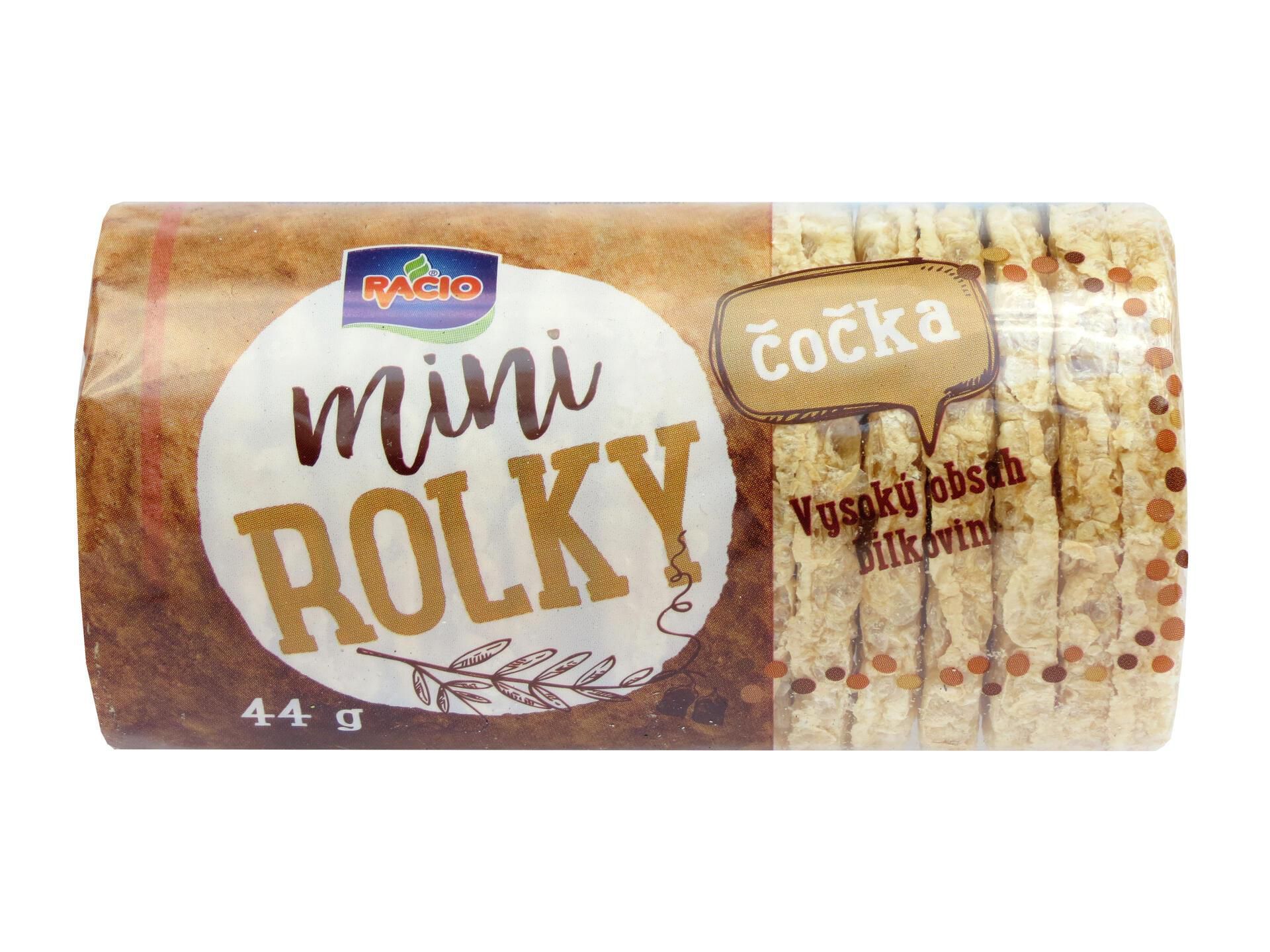 Racio Mini rolky čočka 44g
