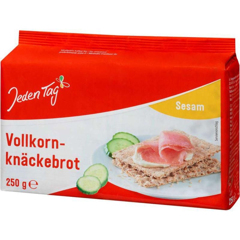 Jeden Tag Knäckebrot Sesam 250g