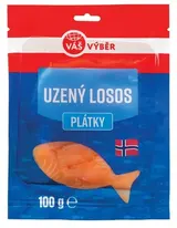 Váš Výběr Losos uzený plátky  100g