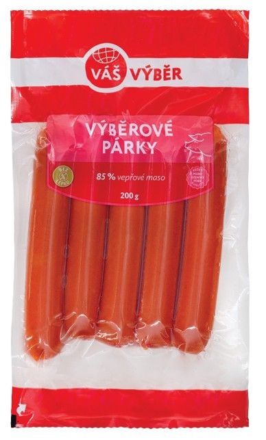 Váš Výběr párky výběrové 200g