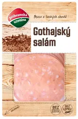 Uzeniny Příbram Gothajský salám krájený 100 g