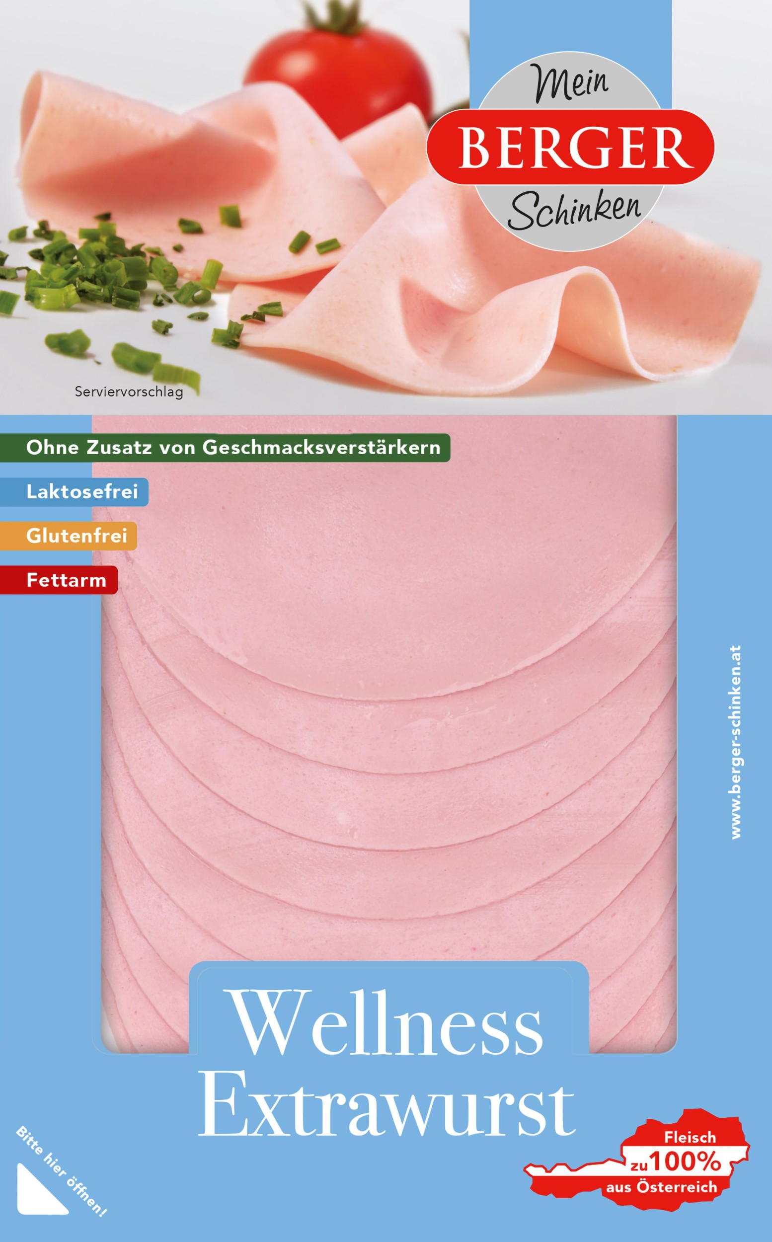 Berger Wellnes extra jemný salám 100g