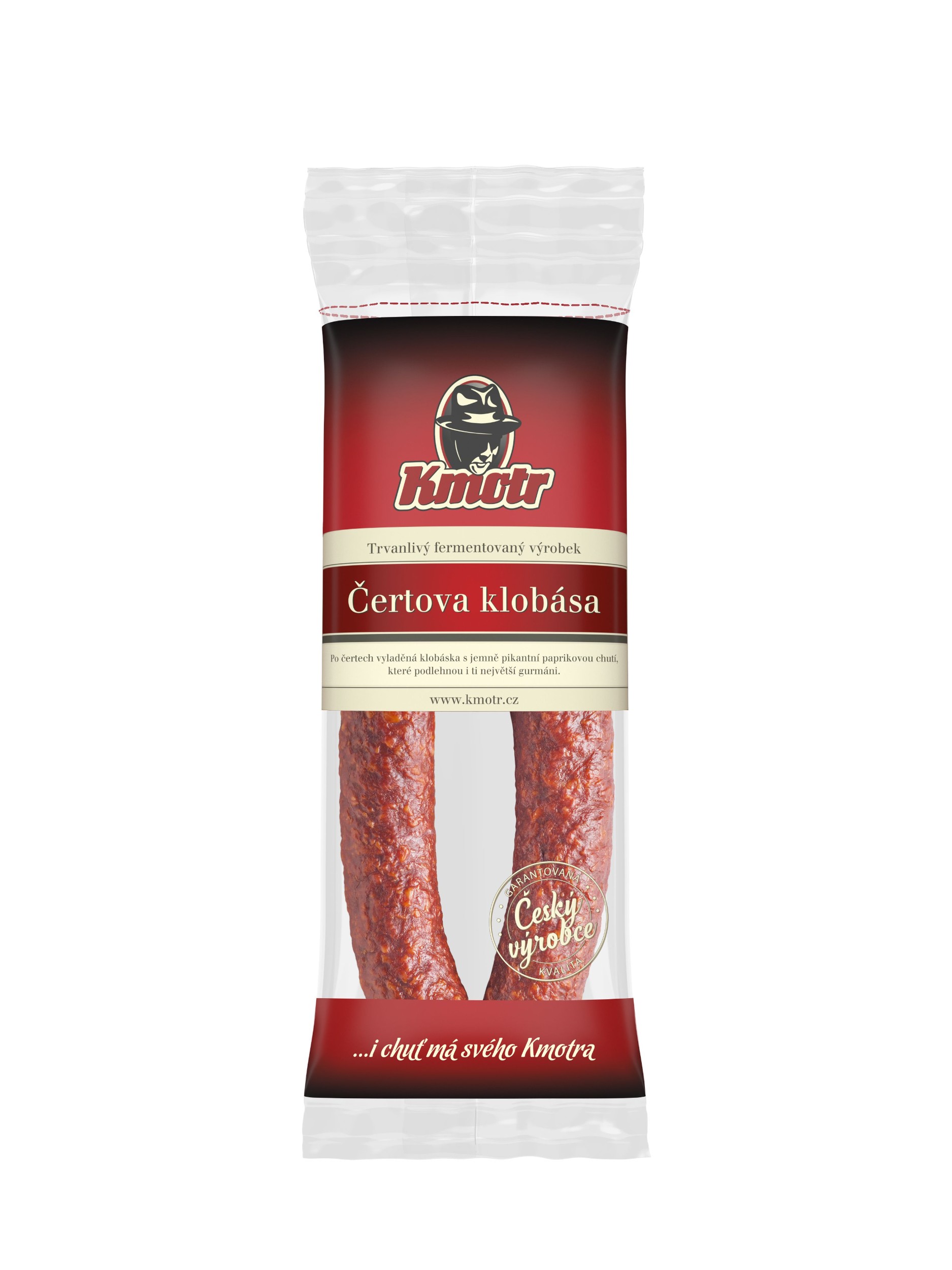 Kmotr Čertova klobása 180g