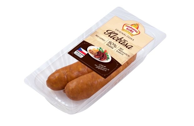 Vodňanské kuře Originál česká klobása 230g