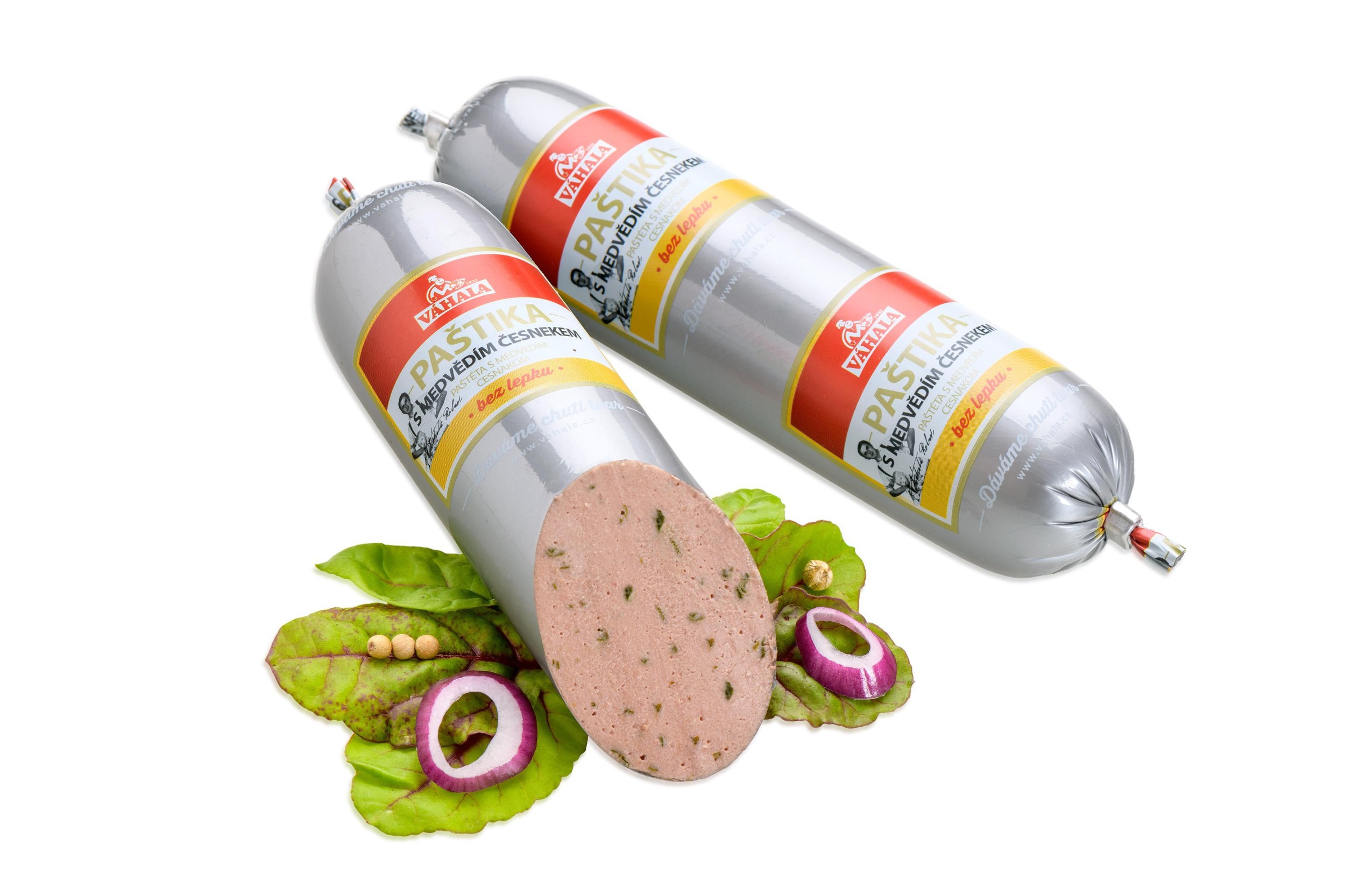 Váhala Paštika s medvědím česnekem 140g