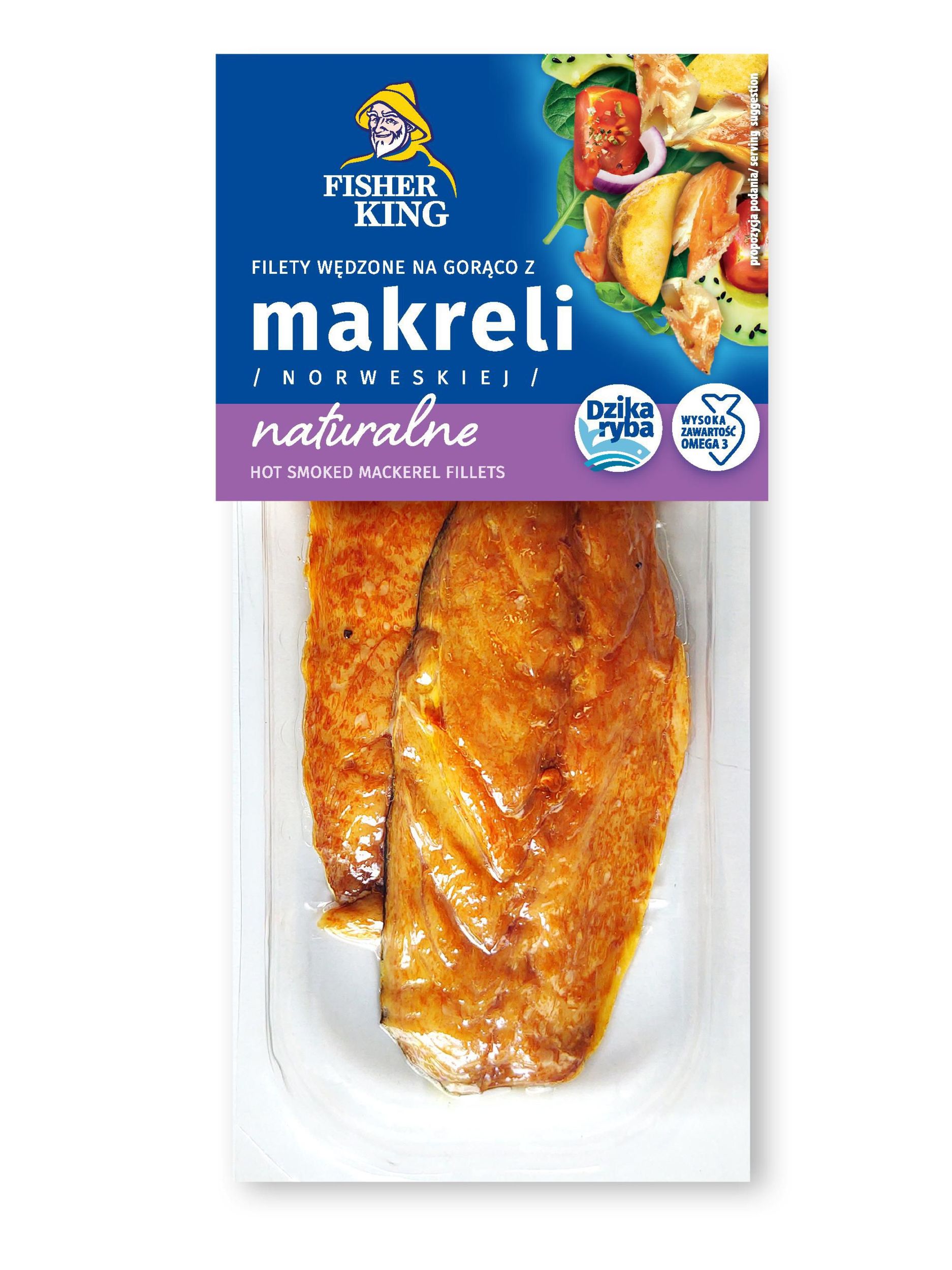 Uzené filety z makrely 150 g