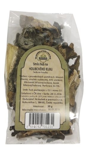 Holoubek Směs sušených hub ,houbový Kuba, 35 g