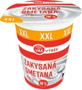 Váš Výběr Zakysaná smetana 18%  400g