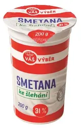 Váš Výběr Smetana ke šlehání 31% 200g