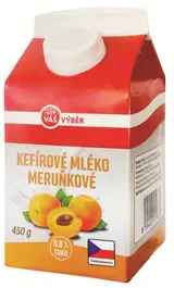 Váš výběr Kefírové mléko meruňkové nízkotučné 450 g