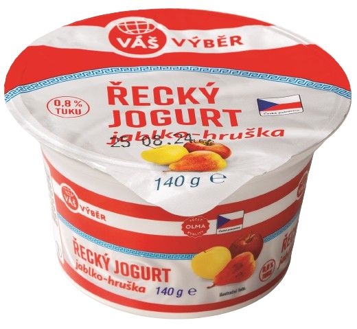Váš Výběr Řecký jogurt jablko-hruška 140 g